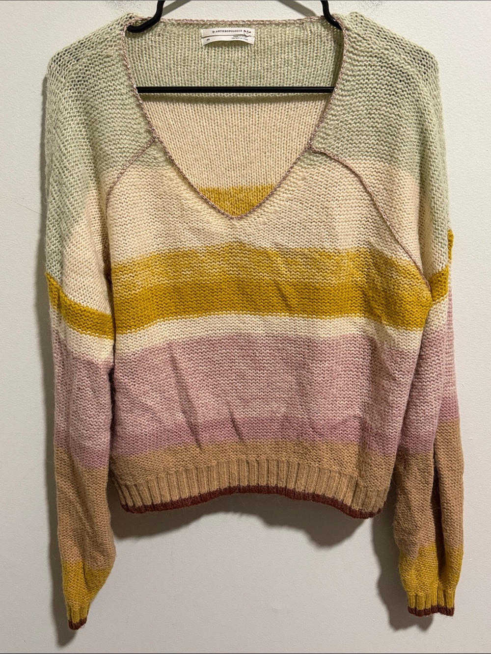 Anthropologie Theia V-Neck Sweater Size XS